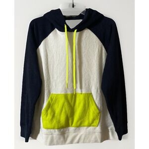 Outerknown High tide Color‎ Block Terry Cloth Hoodie Women's Size Small